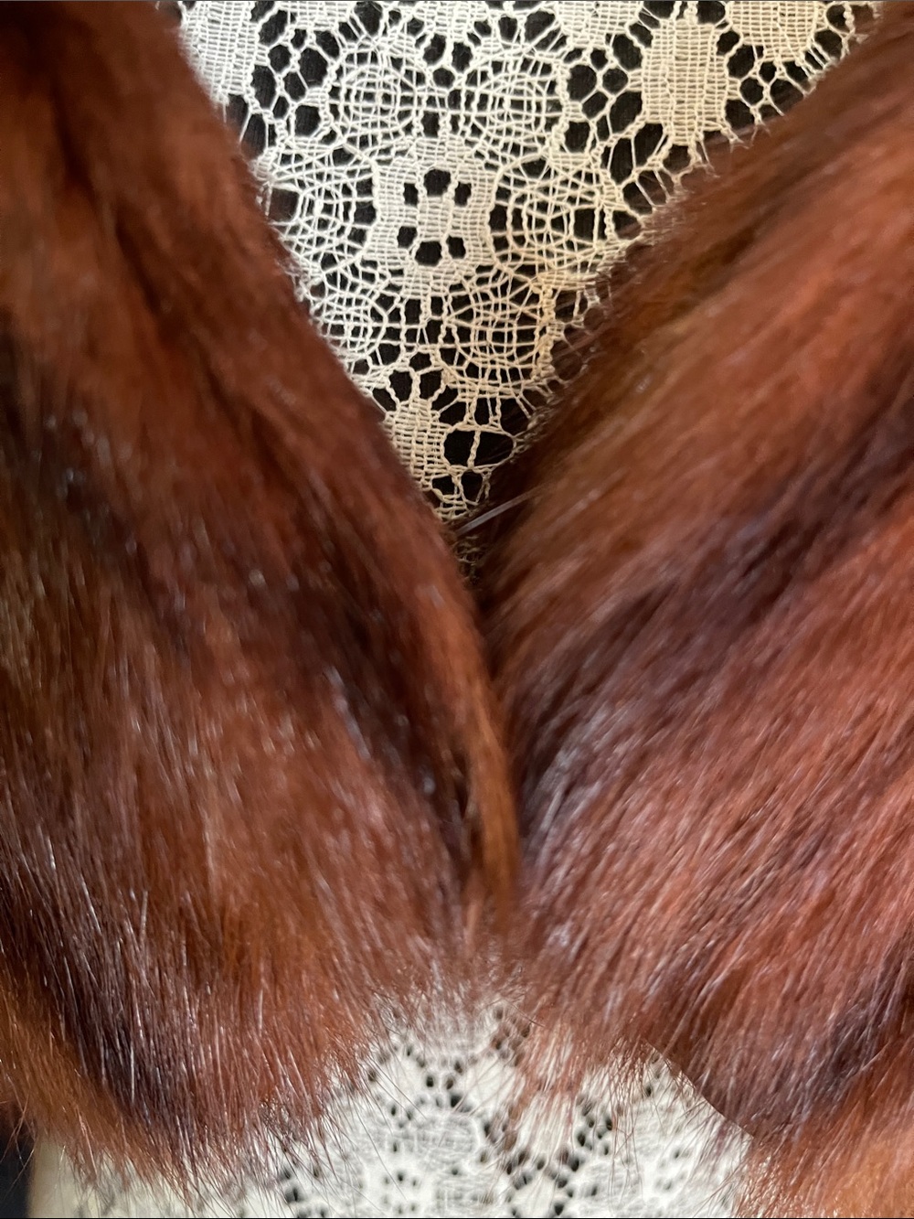 Vintage-1940-1950 Mink Fur Stole Wrap - Picture 11 of 16
